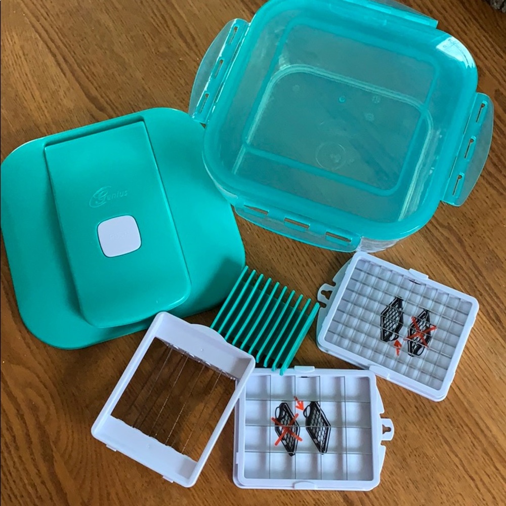 Genius Food Chopper Set NWOT